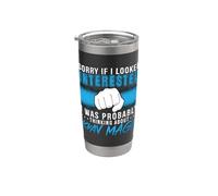 Lo siento si parecía interesado yo era combate militar Krav Maga Vaso térmico de acero inoxidable de doble pared
