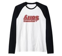 Lo Siento si te ofendí Camiseta Manga Raglan