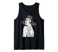 Lo Siento, te ofendí con mi Chica de Arte Pop de Sentido común Camiseta sin Mangas
