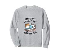 Lo Siento, Tengo Planes, Cama para Gatos, relajación, sueño Sudadera