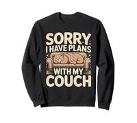 Lo Siento, Tengo Planes con mi sofá Oso Sudadera