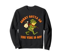 Lo Siento, Tengo Que IR El Ambiente está Apagado Frog Humor Sudadera