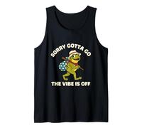 Lo Siento, Tengo Que IR El Ambiente está Apagado Retro Frog Camiseta sin Mangas