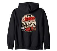 Lo Siento, una Tenia me Hizo comerlo Humor de la Dieta Sudadera con Capucha