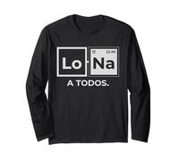 Lo Sodio A Todos Los Odio a Todos Lo Na Química Divertida Manga Larga
