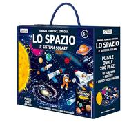 Lo spazio. Il sistema solare. Viaggia, conosci, esplora. Ediz. a colori. Con 18 formine. Con puzzle ovale. Con Poster (Sassi junior)