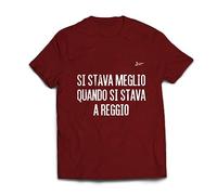 Lo Statale Jonico - Camiseta - para Hombre Amaranto Large