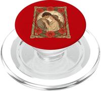 Lo Suficientemente Cerca como para sentirse para Siempre ilustración Art Nouveau PopSockets PopGrip para MagSafe