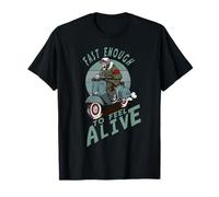 Lo Suficientemente rápido como para sentirte Vivo al Estilo Retro de un Scooter Camiseta