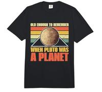 Lo Suficientemente Viejo como para Recordar Cuando Plutón era un Planeta - Plutón Comfort Colors Adult Heavyweight T-Shirt
