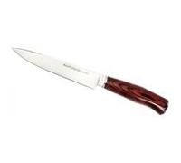 LO TRINCO YO Muela Cuchillo GAUCHO-16R hoja de acero MoVa de 16 cm y empuñadura de madera de coral para Caza, Pesca, Supervivencia y Bushcraft