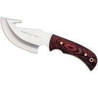 LO TRINCO YO Muela GRIZZLY-12R hoja de acero MoVa de 12 cm y empuñadura de madera coral para Caza, Pesca, Supervivencia y Bushcraft