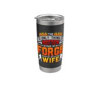Lo único más caliente que mi forja es forjar herrería Vaso térmico de acero inoxidable de doble pared