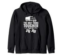 ¿lo Único Más Duro Que Yo? - Ice Road Trucker Sudadera con Capucha