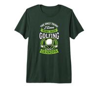 Lo único Que Amo más Que Jugar al Golf es ser Abuelo Camiseta Premium