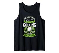 Lo único Que Amo más Que Jugar al Golf es ser Abuelo Camiseta sin Mangas