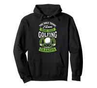 Lo único Que Amo más Que Jugar al Golf es ser Abuelo Sudadera con Capucha