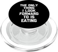 Lo único Que espero con ansias es Comer - Comida Divertida PopSockets PopGrip para MagSafe
