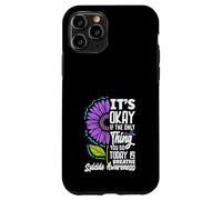 Lo único Que Hay Que Hacer es Respirar Conciencia sobre la prevención del Suicidio Carcasa para iPhone 11 Pro