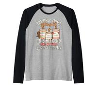 Lo único Que se Enciende Son mis Velas de otoño Camiseta Manga Raglan