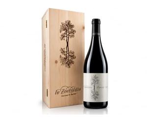 Lo Zoccolaio Barolo Docg Vino de Nebbiolo Tinto Italiano en Estuche de Madera - 1x 750 ml