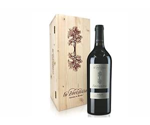 Lo Zoccolaio Langhe Rosso DOC Baccanera Vino Tinto Italiano en Estuche de Madera - 1 Botella X 750 ml