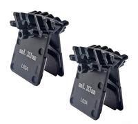 Lo3a Pastillas de freno de disco de metal compatibles con Dura-ace, material de fricción a base de cobre en base de aluminio, rendimiento de refrigeración para frenos de ciclismo (2 pares)