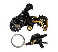 LOABXYUZ Desviador trasero de 12 velocidades y palanca de freno for bicicleta de montaña