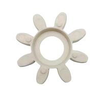 Loacea Junta de Goma amortiguadora roja/Blanca, diámetro Interior 11-32 mm, Junta de Flor de Ciruelo for Acoplamiento de husillo, for construcción Naval, 1 Pieza(18mm)