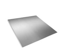 Loacea Lámina de aleación de aluminio de 100 x 100 mm, placa de metal plana, lisa y uniforme for fabricación de precisión, 1 pieza(0.6mm)