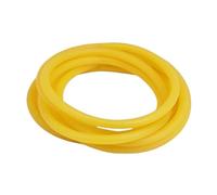 Loacea Mangueras de látex de Alta Resistencia, Suaves y Flexibles, diámetro Interior de 1,6 a 10 mm, Banda elástica for Accesorios de Exterior (1 Unidad)(Yellow,5MX6MMX9MM)