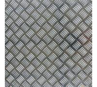 Loacea Placa de diamante de aluminio, tablero de control de seguridad, lámina antideslizante for uso decorativo e industrial, 1 pieza(3X100X200MM)