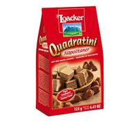 Loacker Napolitaner Hazelnut Wafer 125 g (Pack of 6)