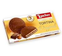 Loacker Tortina Original 3pz - Pastel de chocolate relleno con crema de avellana (63 g)