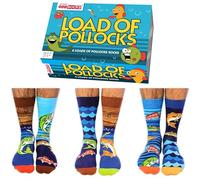 Load of Pollocks - United Oddsocks - 6 Oddsocks para hombre UK 6-11 EUR 39-46 US 7-12, multicolor, ^