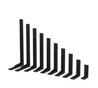 Loadbearing 300kg Wall Triangular Support Bracket Suspended TV Cabinet Desk Partition Fixed Heavy-duty Thickened Storage Rack Adecuado para garajes y cocinas(14 inch 600kg 1pcs)
