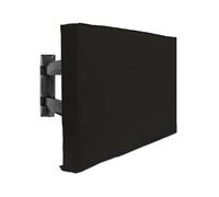LOADBEIOI Funda para TV, Cubierta Universal for TV for Jardín Y Patio Al Aire Libre En Negro Beige, Tamaños De 22 A 65 Pulgadas(Schwarz,36-38inch TV)