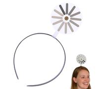 Loading Creative Headband/Hairpin, 2025 New Creative Black Load Symbol Hair Band, Funny Loading Symbol Hair Bands, Music Festival Eye-Catching Decoration Props for Daily Wear and Makeup(1Pc)