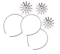 Loading Creative Headband/Hairpin, 2025 New Creative Black Load Symbol Hair Band, Quirky Brain Loading Design, Eye-Catching Headwear for Parties, Gifts, Or Everyday Style (3 pcs)