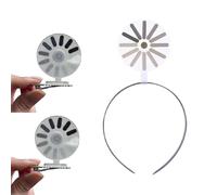"Loading" Creative Headband/Hairpin, Abstract Eye-Catching Headband, "Loading" Rotating hairpin, Suitable for Everyday or Party Looks
