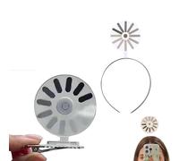 Loading Creative Headband/Hairpin, Fun Loading Creative Headband, Eye-Catching Headwear, Abstract Hair Accessoryfor Parties, Gifts, Or Everyday Style (2Pcs)