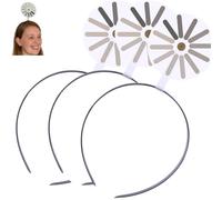 Loading Creative Headband/Hairpin, Fun & Unique Brain Loading Headband for Women, Funny Load Symbol Hair Bands, Quirky Brain Load Design, for Parties, Gifts, Or Everyday Style (3 pcs)