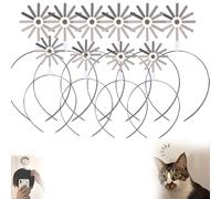 Loading Headband, Brain Lagging Processing Hair Band Funny Gift Idea, Comfort Loading Now Hair Clip, Brain loading creative hair accessories Of Technology For Most People And Pets (10PCS-1)