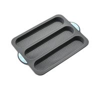 Loaf Pan - Molde antiadherente para hornear, 24 x 34,5 cm, resistente al calor, bandeja para horno de cocina, molde para el microondas, accesorio de cocina duradero, herramienta de cocción de