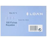 Loan Número 3 - Fichas rayadas, 100 unidades