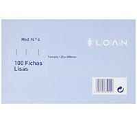 Loan Número 4 - Fichas lisas, 100 unidades