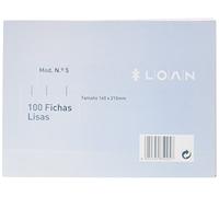Loan Número 5 - Fichas lisas, 100 unidades