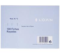 Loan Número 5 - Fichas rayadas, 100 unidades