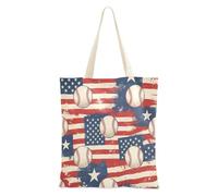 Loancwa - Bolsa de mano y hombro con diseño de bandera de estrella, 100% poliéster, lona magnética, bolsa de mano y hombro para ir de compras, viajes al aire última intervensión