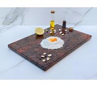 LOANE - Tabla Cortar Cocina - Tabla Para Repostería, Tabla De Cortar Cocina, Tablas De Cocina, Cutting Board, Tabla Para Amasar, Protector Encimera, Material Granito (Safari)
